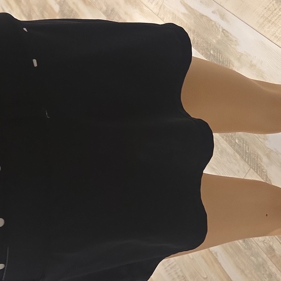 Tommy Hilfiger Black and Blue Polka Dot One Piece Swimsuit - Picture 9 of 9